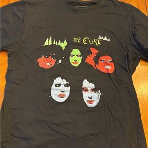 The Cure Graphic Band Tee - Black